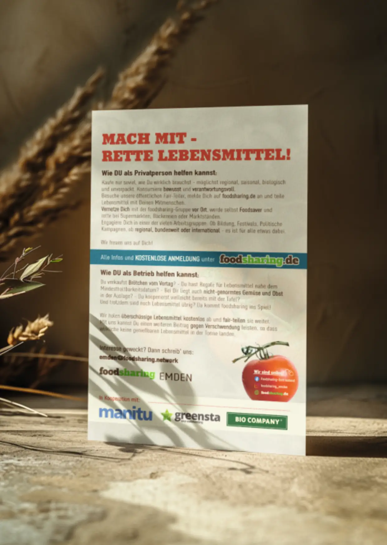 foodsharing Emden - Engagement gegen Verschwendung: foodsharing Emden Detail 2
